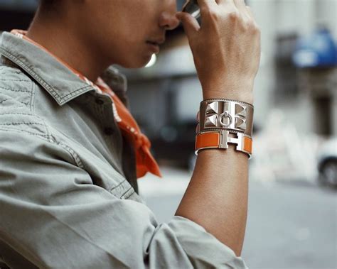 hermes mens jacket|men's designer bracelets hermes.